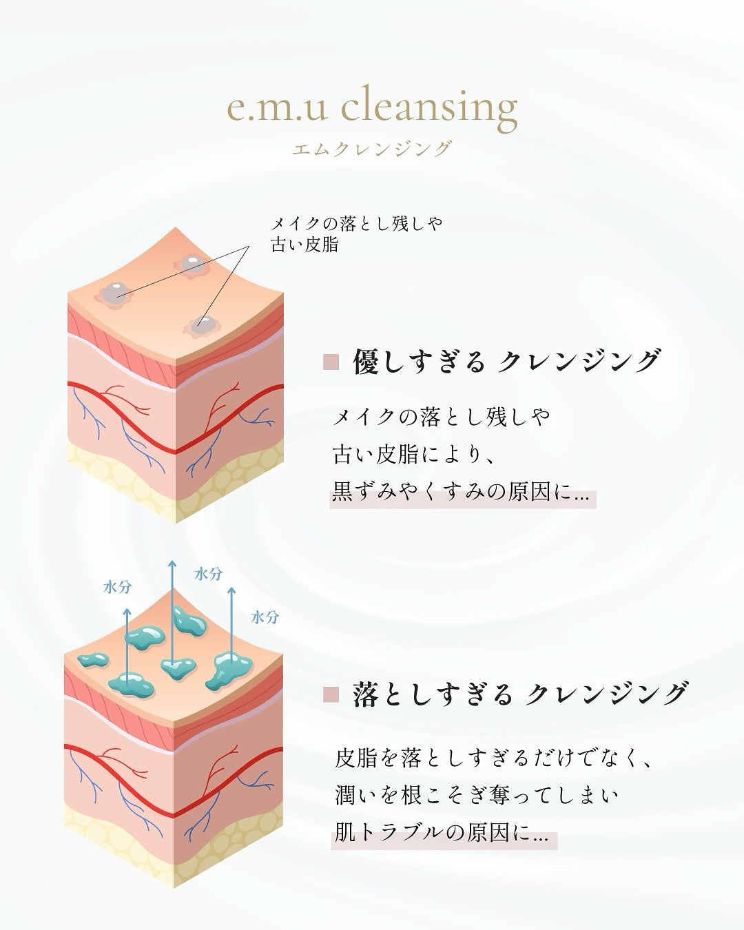 落としすぎても優しすぎてもダメ
